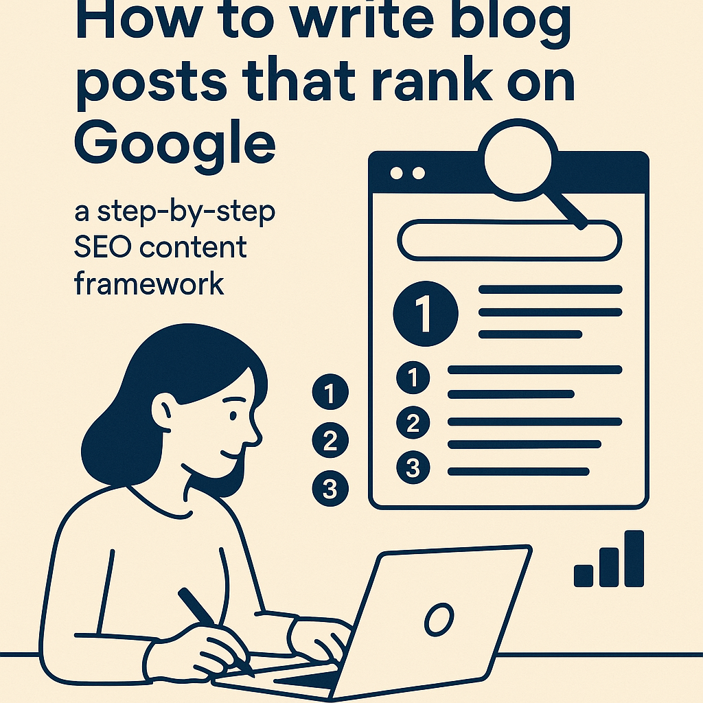 A Step-by-Step SEO Framework to Rank Blog Posts on Google - Jeferson